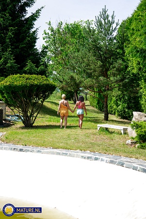 Curly Milf Kitchen Stripdown Fun