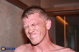 Blonde GILF Blowjob And Hardcore Fuck Pics