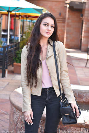 Natalie in Sporty Introduction - FTVGirls.com