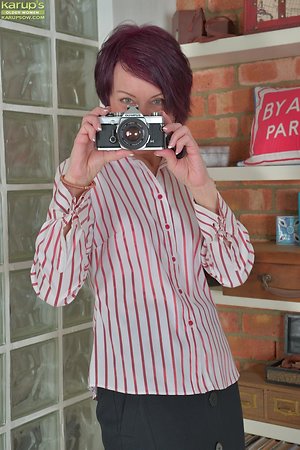 She fucks her pussy dildo and gets a lot of pleasure