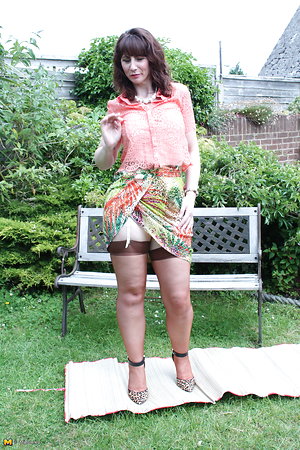 It is fun in the backyard and shows his sexual ass